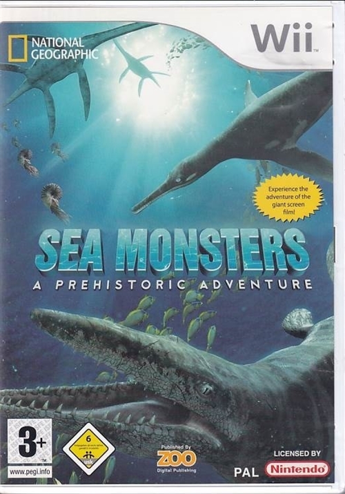 Sea Monsters: A Prehistoric Journey - Nintendo Wii (B Grade) (Genbrug)